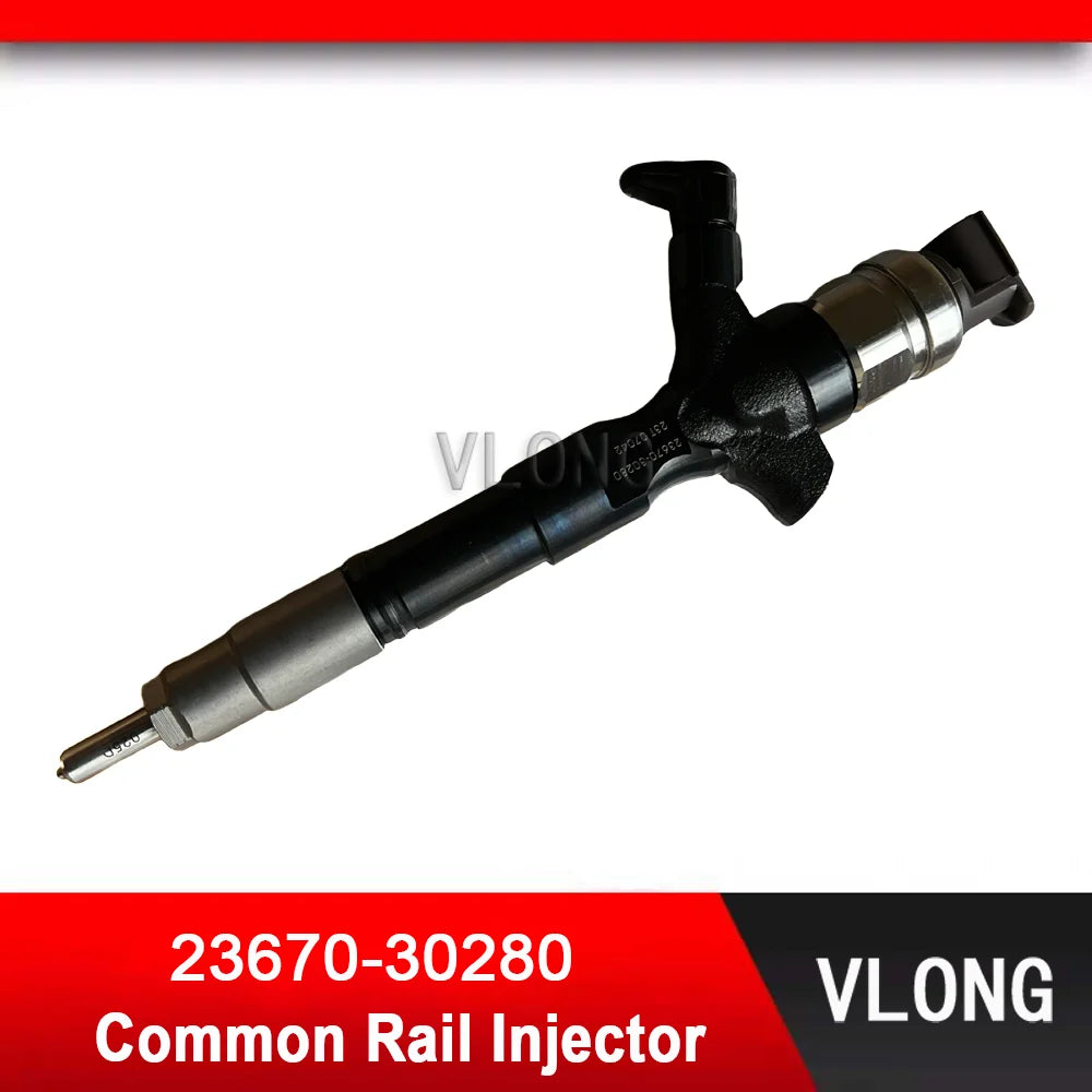 23670-30280 New Diesel Fuel Injector For Toyota Hiace Vigo Hilux 1KD 2KD FTV Engine Common Rail Injector 095000-6760 095000-7780