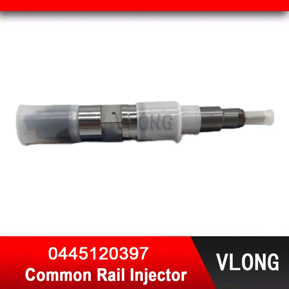 0445120397 New Diesel Fuel Injector 0445120277 Common Rail Injector for FAW J5 J6 CA6DM2 Engine 1112010-M10-0000 1112010M100000