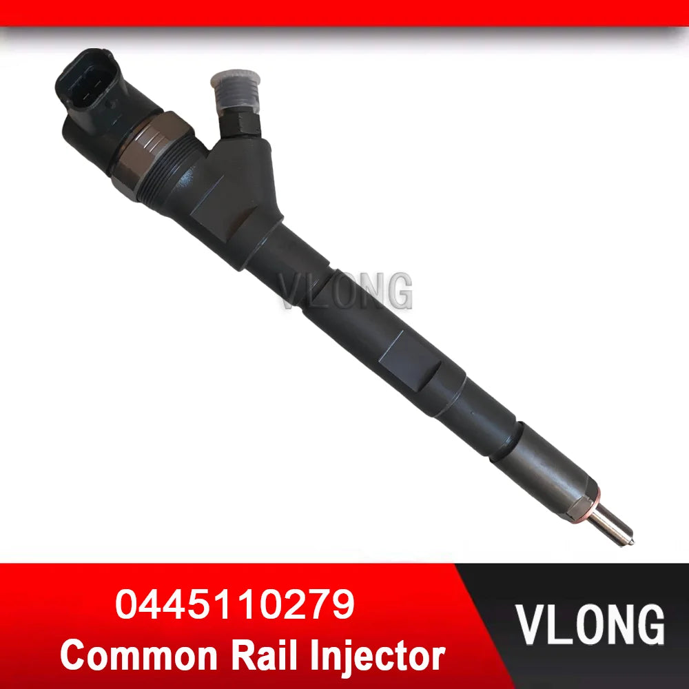 New Diesel Fuel Injector 0445110279 Common Rail Injector 338004A150 33800-4A000 Injector For HYUNDAI H1 STAREX KIA SORENTO 2.5L
