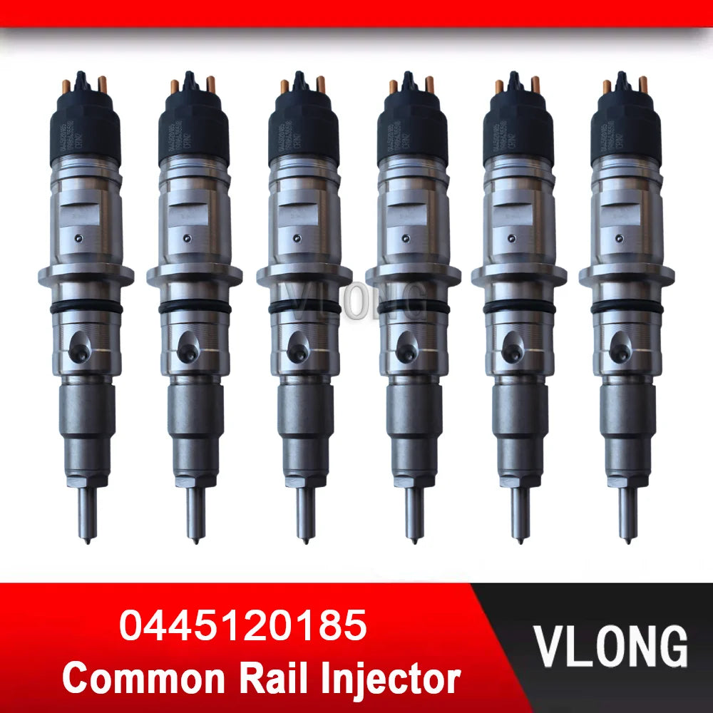 0445120185 New Diesel Fuel Injector For Dodge Ram 2500 3500 Cummins 6.7L 2007-2012 Common Rail Injector 0986435518 0445120050