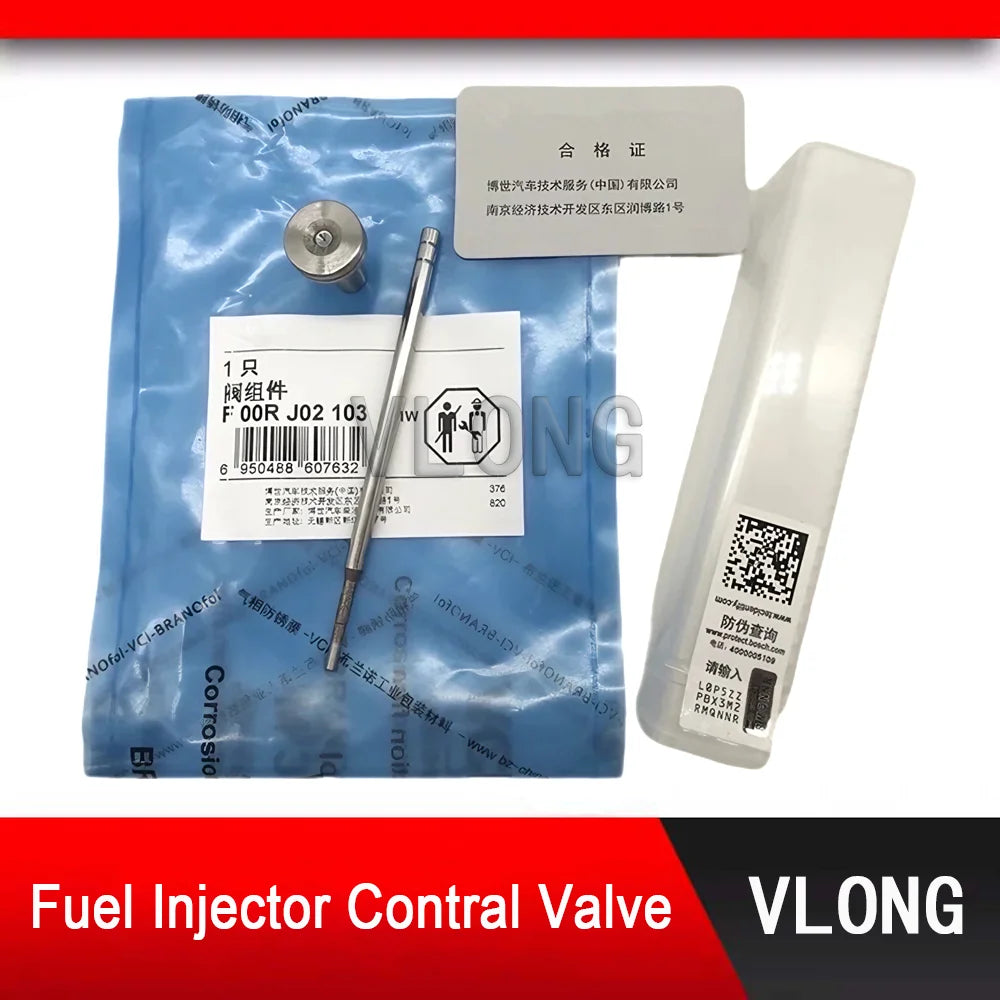 4PCS F00VC01386 Common Rail Valve Set For JAC Huatai 1.5L EU4 Diesel Fuel Injector 0445110386 0445110387 0445110388 0445110494