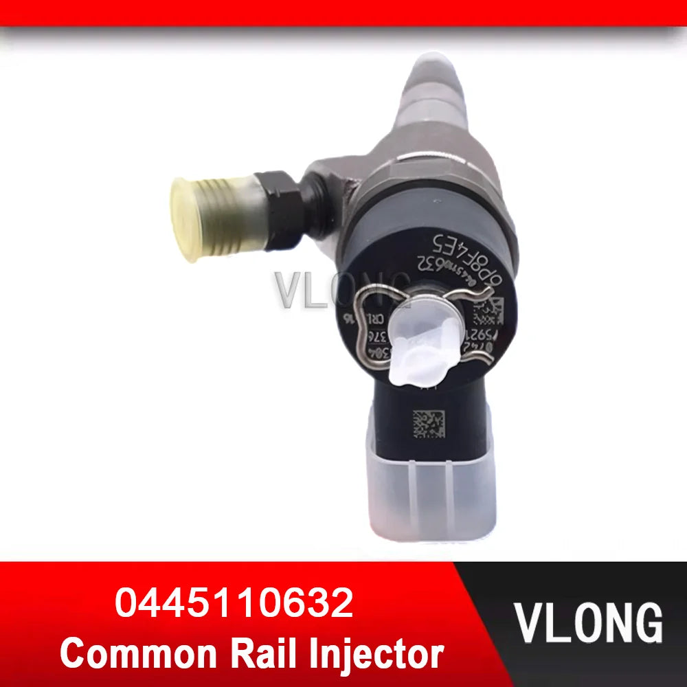 1PCS 0445110632 Genuine New Diesel Engine Common Rail Fuel Injector Assembly 0445110694 0445110633 For JIANGXI Wolf JE493L DCN4