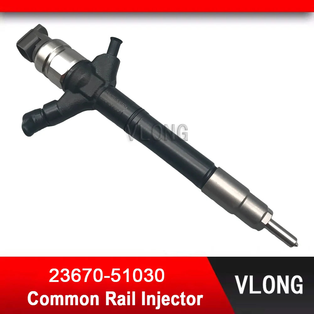 23670-51030 New Common Rail Injector For Toyota Land Cruiser 200 V8 2007-2021 4.7L 212KW Diesel Engine Fuel Injector 095000-9780