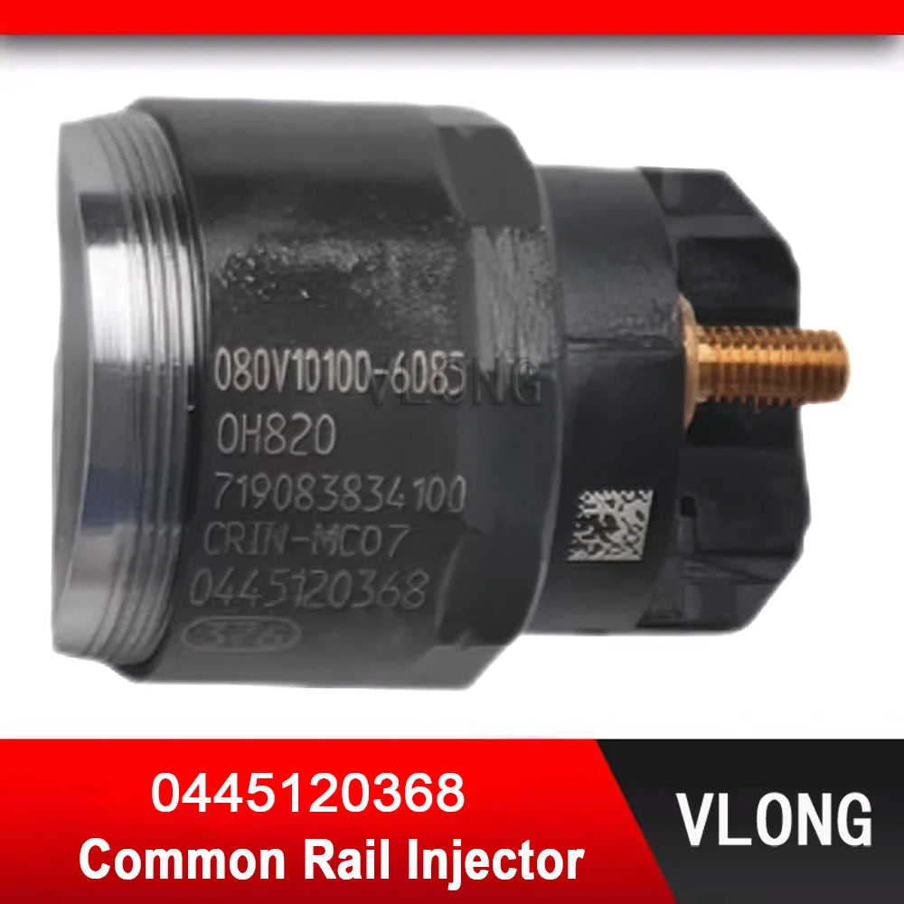 Durable New Diesel Common Rail Injector Assy For MAN SINOTRUK HOWO Truck MC07 Sino Truck Fuel Injector 0 445 120 368 0445120368
